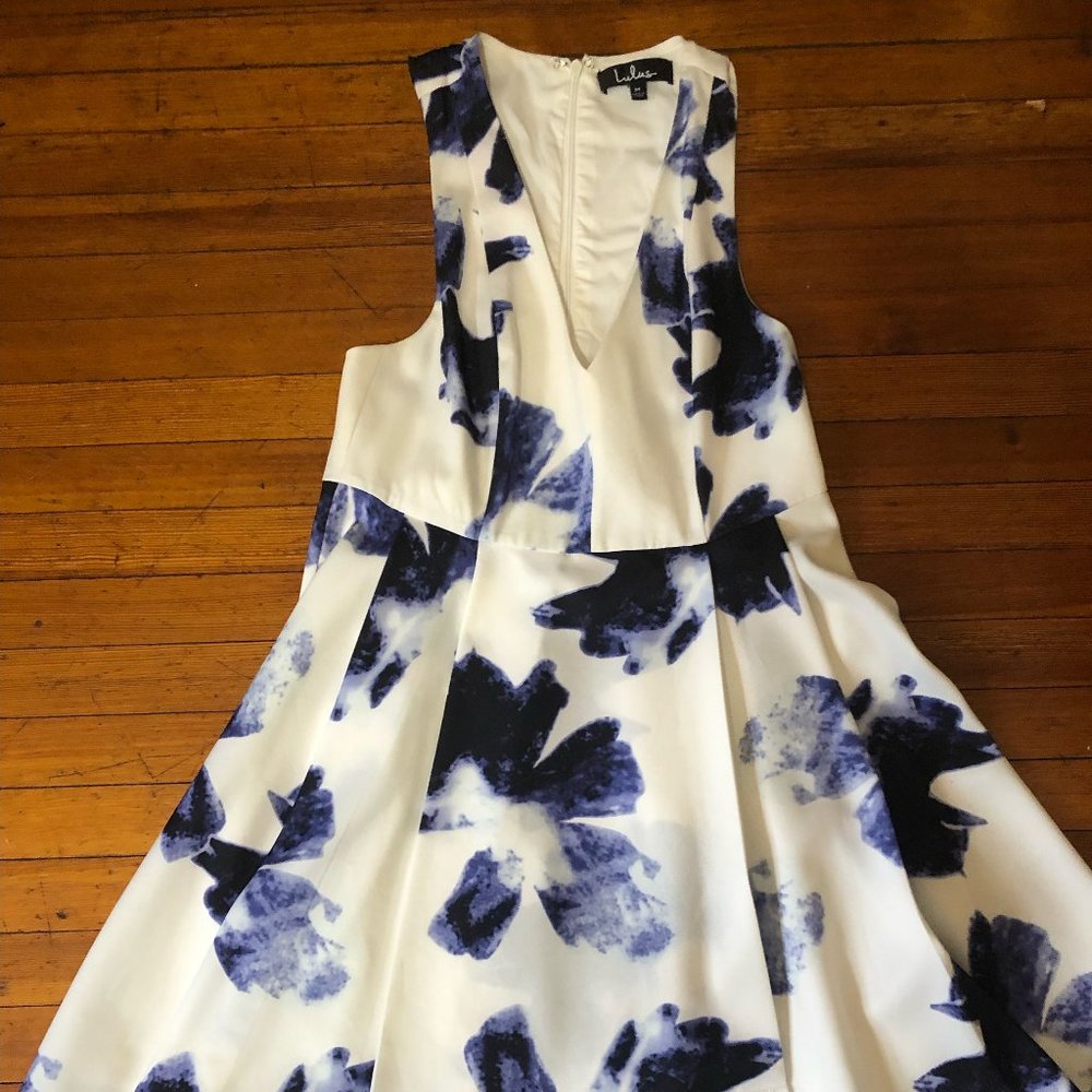 Blue & White Lulu's Dress